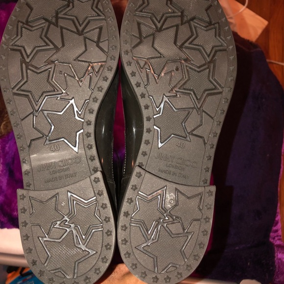 jimmy choo edith rain boots